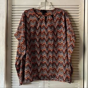 Dana Buchman kaftan style top